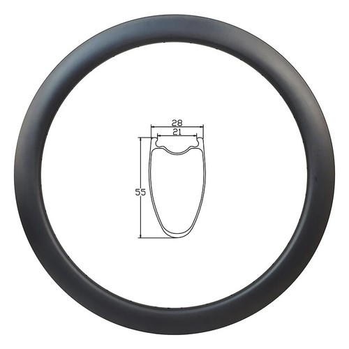 Cerchio carbonio tubeless - in,