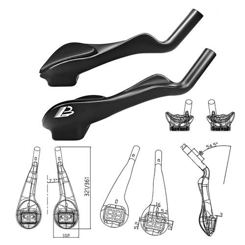 Balugoe carbonio poggia - balugoe,